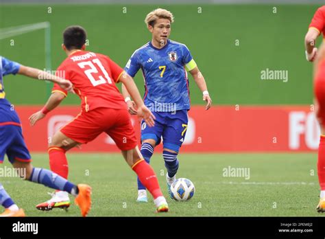 Japan S Kuryu Matsuki During The 2023 AFC U 20 Asian Cup Group D Match