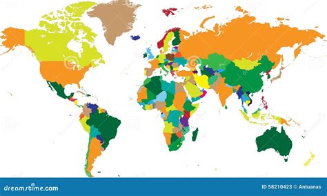 G8 Countries On World Map Stock Photography | CartoonDealer.com #192600524