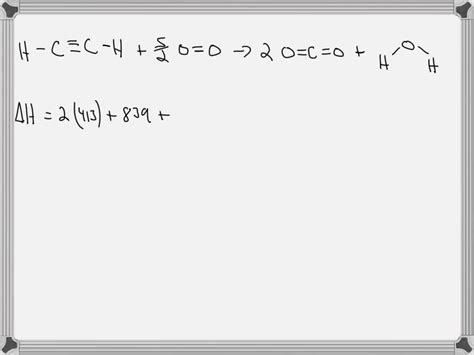 Calculate The Enthalpy Of The Reaction Below ∆hrxn In Kj Using The