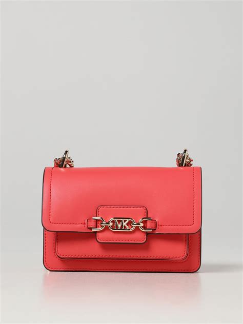 Michael Kors Mini Bag For Woman Coral Michael Kors Mini Bag 32s2l7hc0l Online At Giglio