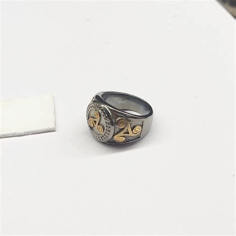 mens silver ringsstainless steel signet ringsrings  etsy