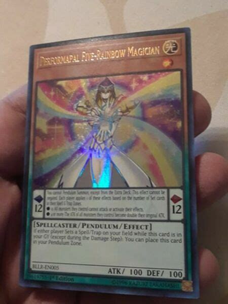 Performapal Five Rainbow Magician Bllr En005 1st Edition Ultra RARE