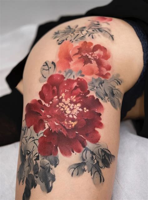 Mountain Water And Ink The Graceful Tattoos Of Chen Jie Bright