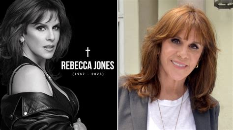 Rebecca Jones Célebre Actriz Mexicana Falleció A Los 65 Años