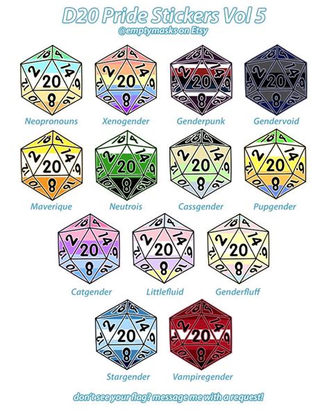 D20 LGBT Pride D D Gay Lesbian Bisexual Pansexual Etsy UK