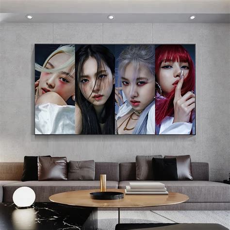 Black Pink Wall Arts Printed Wall Arts ®blackpink Store