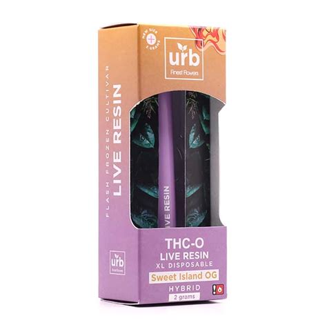 Urb Thc O Live Resin Disposable G Delta Resellers