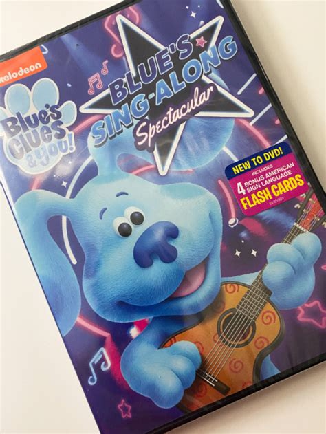 My Savvy Review Of Blue S Clues You Blue S Sing Along Spectacular DVD