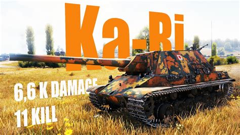 Type 5 Ka Ri Orange Godzilla 11 Kills 6 6 K Damage World Of Tanks YouTube