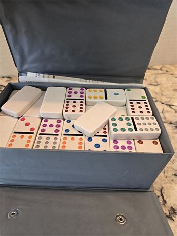 Great Finds Online Auctions Domino By Cardinal Dominos In Case