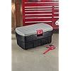 Rubbermaid Actionpacker Lockable Storage Box Gallon Grey And Black