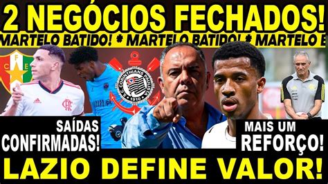 Neg Cios Fechados Martelo Batido Sobre Refor O Lazio Define Valor