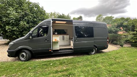 Professionally Converted High Roof Lwb Mercedes Sprinter Van Quirky