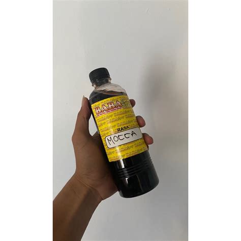 jual baba syrup rasa mocca ml shopee indonesia