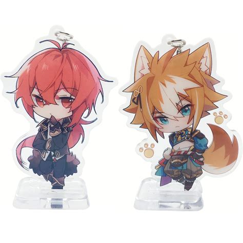 Buy Genshin Impact Anime Keychain,Yae Miko Hu tao Raiden Sho Genshin