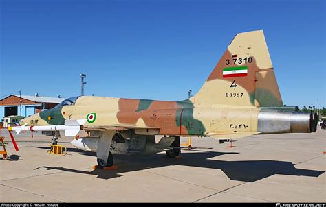 3 7310 Iran Air Force Northrop F 5E Tiger II Photo By Hesam Hsnzde ID