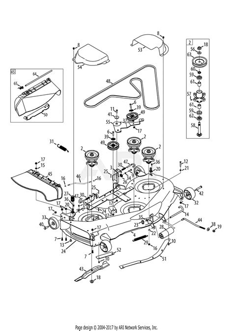 Diagram of MTD Ride-On Mower Belt