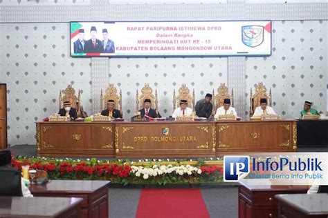 Infopublik Sidang Paripurna Dprd Dalam Rangka Hut Ke Kabupaten