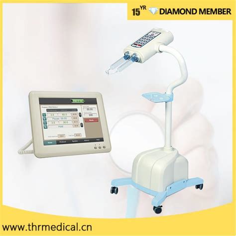 High Pressure Dual Syringe Ct Scan Contrast Media Injector With Low