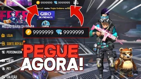 VAZOU NOVO BUG DE DIAMANTES INFINITOS NO FREE FIRE COMO GANHAR