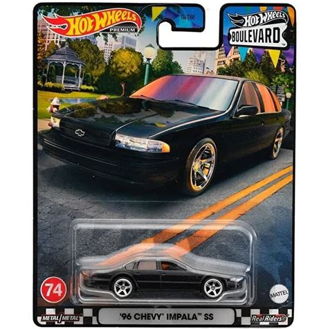 Hot Wheels Premium Boulevard 96 Chevy Impala Ss 200 00 Tl