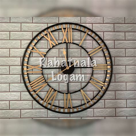 cara bikin jam dinding dari kardus 5