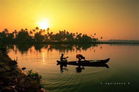 Good Morning Kerala A View From Kadamakkudi Agnisoonu K Flickr