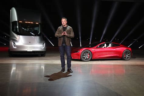 Tesla unveils electric semi-truck, new sports car - UPI.com