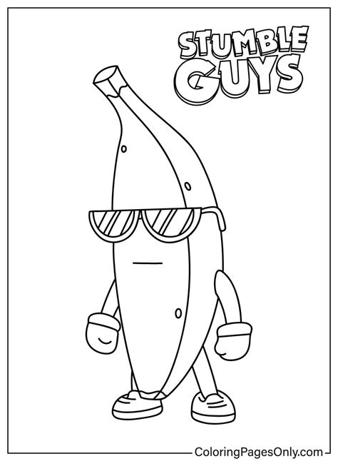 Disegni Da Colorare Di Stumble Guys Da Scaricare Pagine Da Colorare