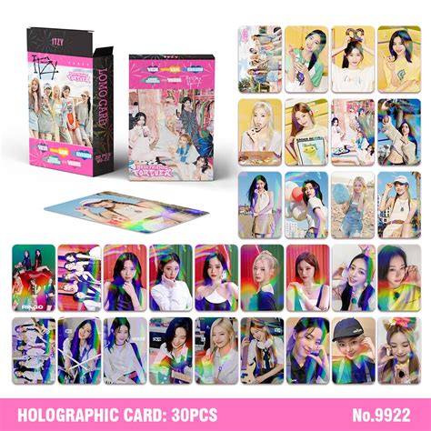 Pcs Itzy L Ser Holograma Tarjetas Hologr Ficas Yeji Lia Ryujin