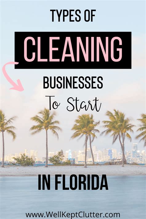 how to open a cleaning business in florida