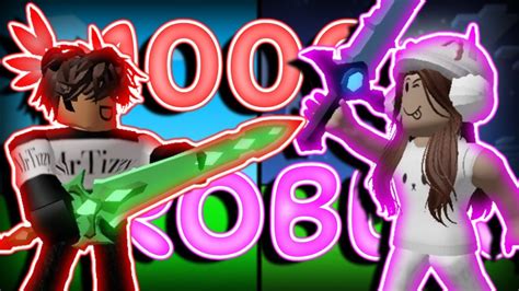 1k Robux Tournament Roblox Bedwars YouTube