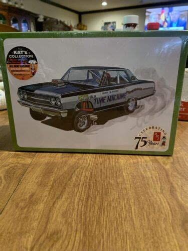 125 Amt 1965 Chevy Chevelle Time Machine Model Car Kit Funny Car Ebay