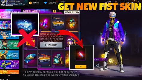 New Fist Skin Event Free Fire Faded Wheel Free Fire New Event Ff