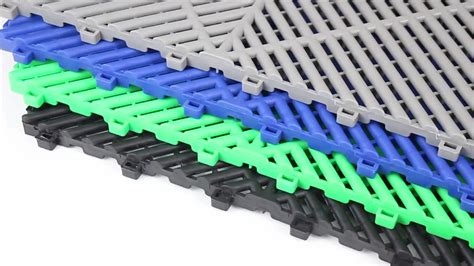 Rigid Modular Anti Slip Car Wash Drainage Plastic Pp Interlocking