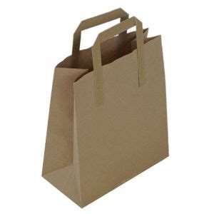 Paper Carrier Bags White Paper Bags Ukpackaging