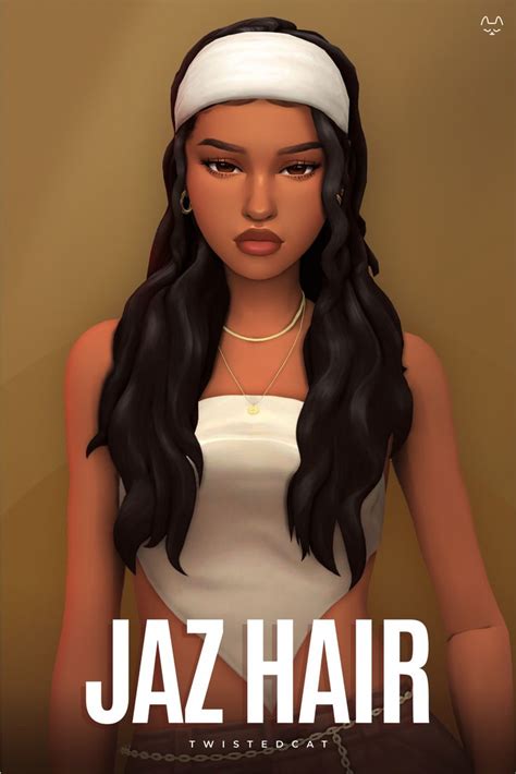 Jaz Hair Twistedcat On Patreon Sims Tsr Sims Cc Sims Mods