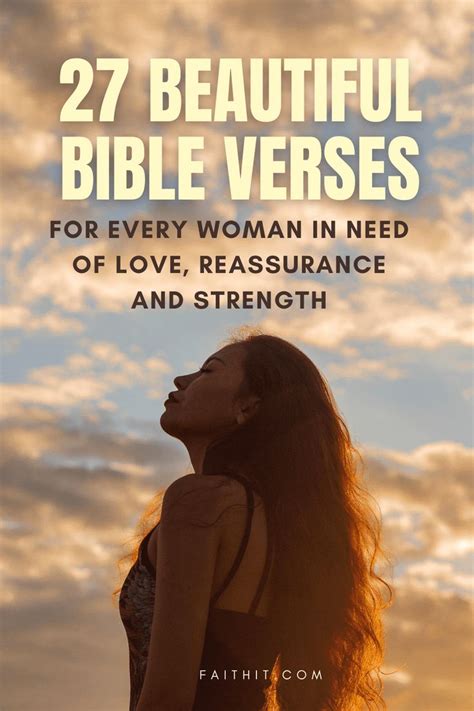 27 Encouraging Bible Verses For Women In Need Of Love Reassurance And