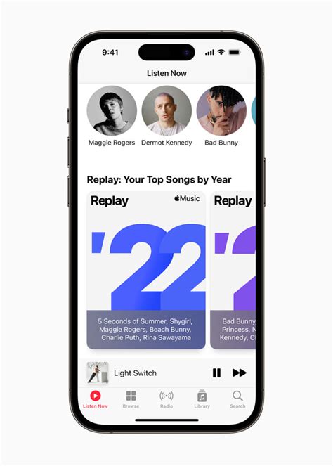 Apple Music lance une nouvelle expérience de Replay et dévoile les