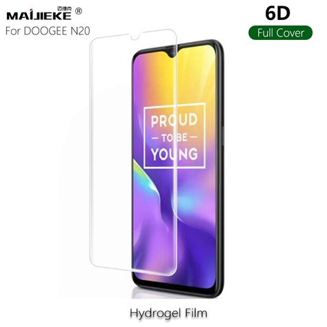 Pel Cula De Hidrogel Frontal Suave 6D Para DOOGEE N20 6 3 Nano TPU