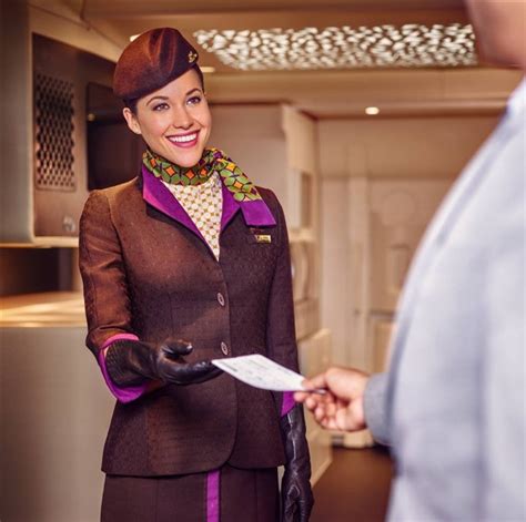 Etihad Airlines Stewardess