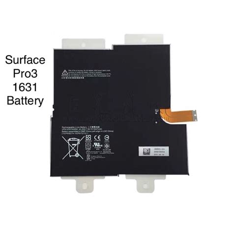 MICROSOFT SURFACE PRO 3 MODEL 1631 MS011301 G3HTA005H ORIGINAL Battery