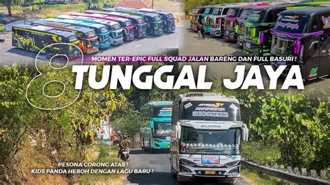 Momen Heboh Ter Epic Pawai Telolet Konvoy Full Unit Tunggal Jaya