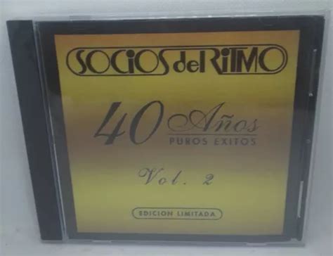 Socios Del Ritmo 40 Años Puros Éxitos Vol 2 Cd Nuevo Meses sin