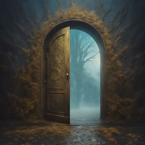 Magical Doorway - AI Generated Artwork - NightCafe Creator