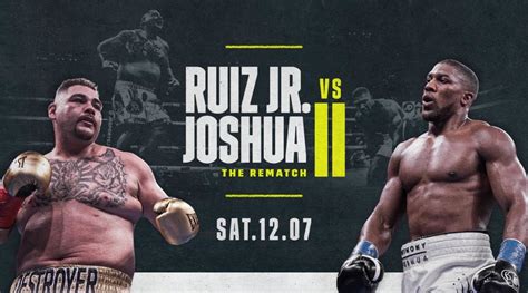 Andy Ruiz Vs Anthony Joshua Live Stream Watch Online Time Fight Card