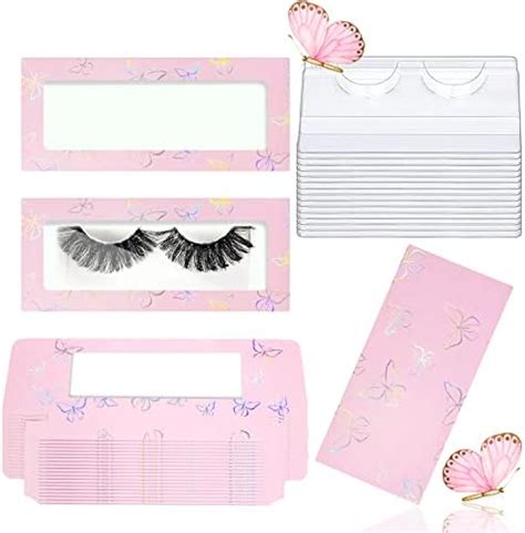 Amazon Pieces False Eyelashes Box Empty Lash Packaging Storage