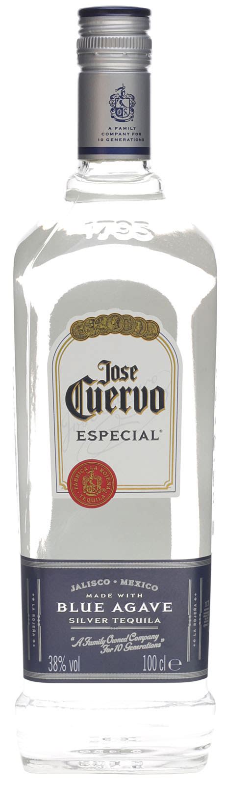 Jose Cuervo Especial Plata Tequila 1 Liter 38 Vol Aus