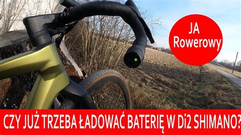 Di2 SHIMANO JAK SPRAWDZIĆ STAN BATERII W ELEKTRONICZNYCH PRZERZUTKACH