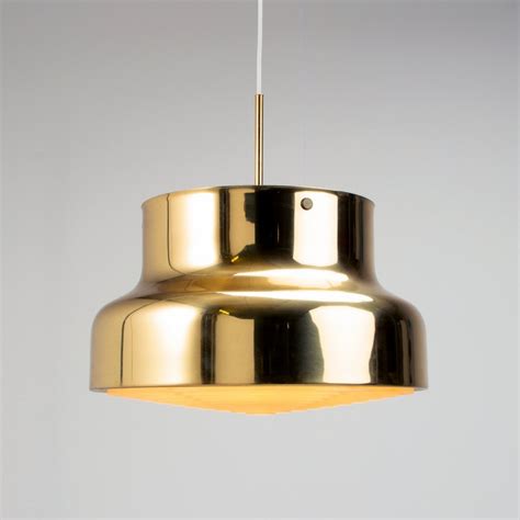 Brass Bumling Pendant Light by Anders Pehrson for Ateljé Lyktan Sweden